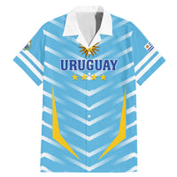 Personalized Uruguay 2024 Football Family Matching Mermaid Dress and Hawaiian Shirt Come On La Celeste - Wonder Print Shop