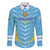 Personalized Uruguay 2024 Football Family Matching Mermaid Dress and Hawaiian Shirt Come On La Celeste - Wonder Print Shop