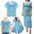 Personalized Uruguay 2024 Football Family Matching Puletasi and Hawaiian Shirt Come On La Celeste - Wonder Print Shop