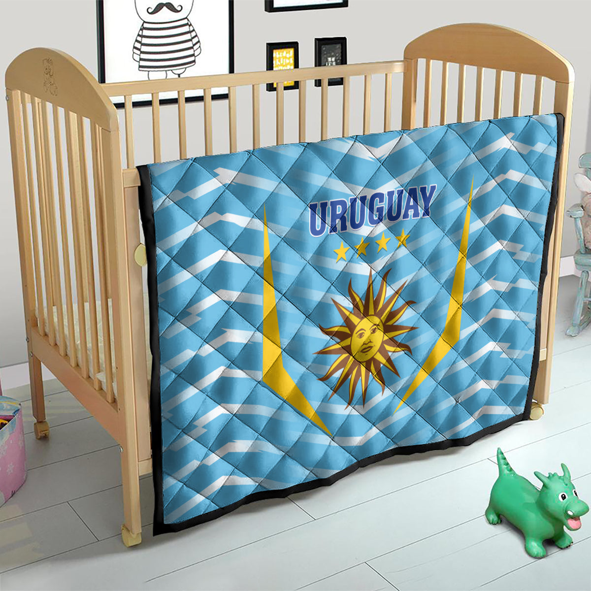 Uruguay 2024 Football Quilt Come On La Celeste - Wonder Print Shop