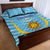 Uruguay 2024 Football Quilt Bed Set Come On La Celeste