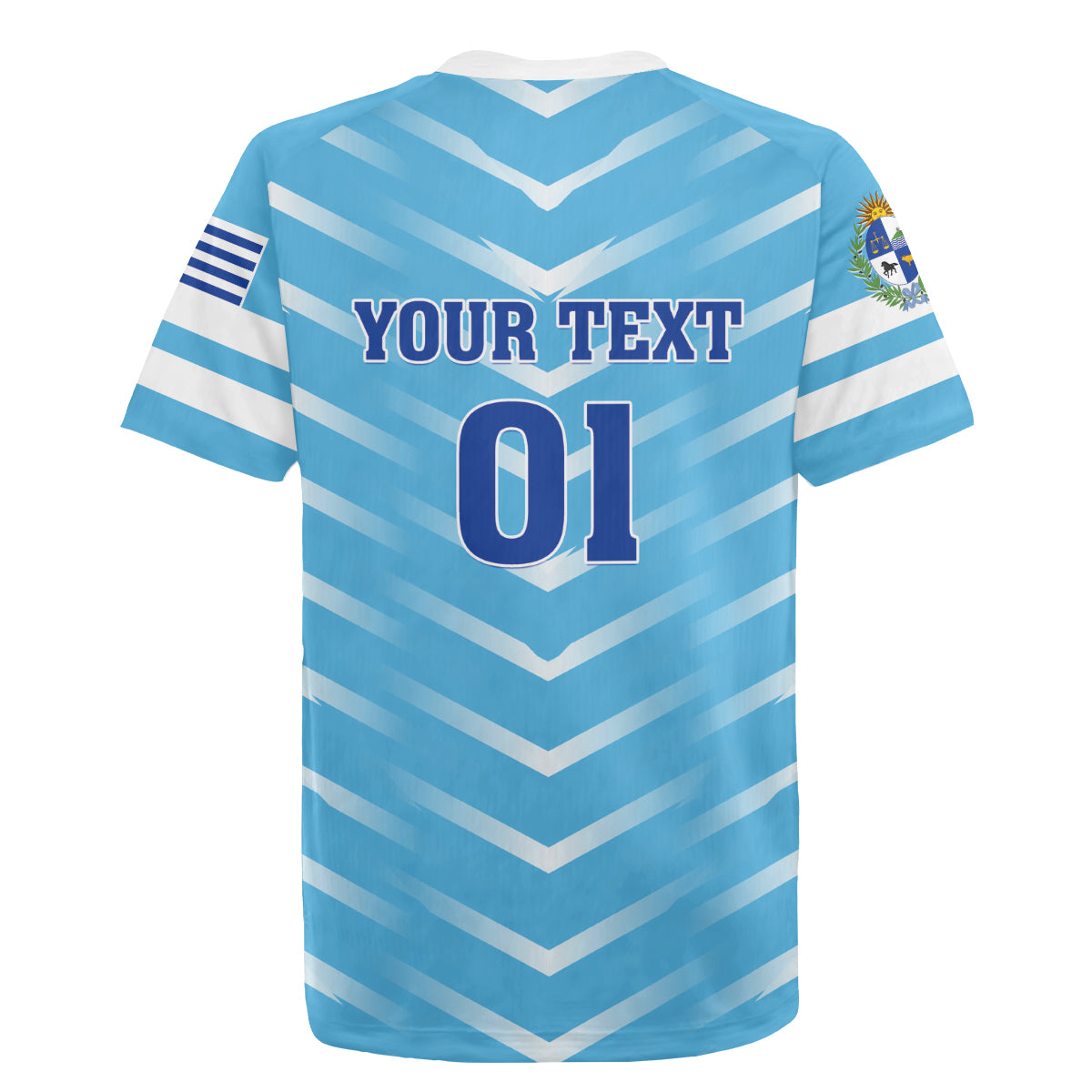 Personalized Uruguay 2024 Football Rugby Jersey Come On La Celeste - Wonder Print Shop