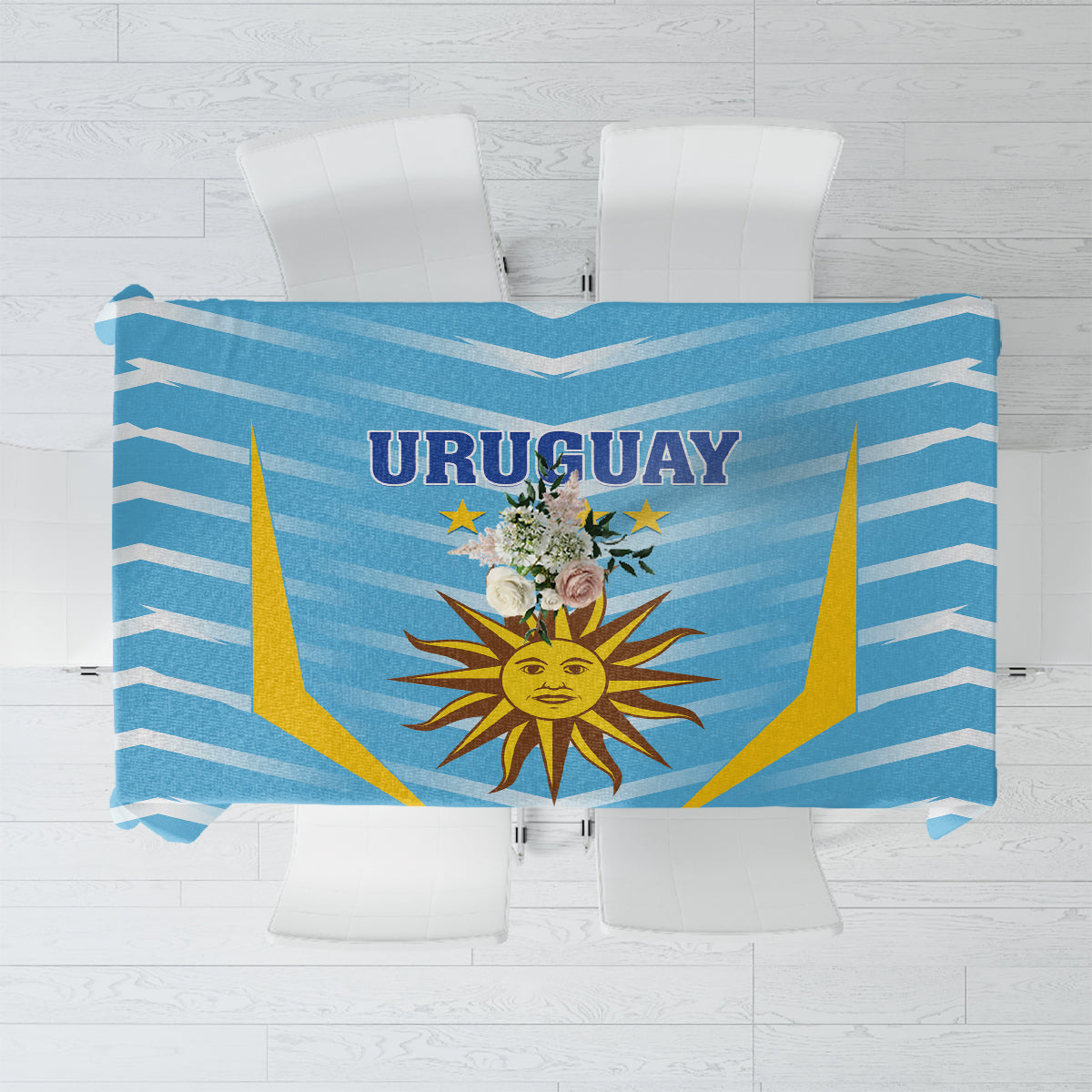 Uruguay 2024 Football Tablecloth Come On La Celeste