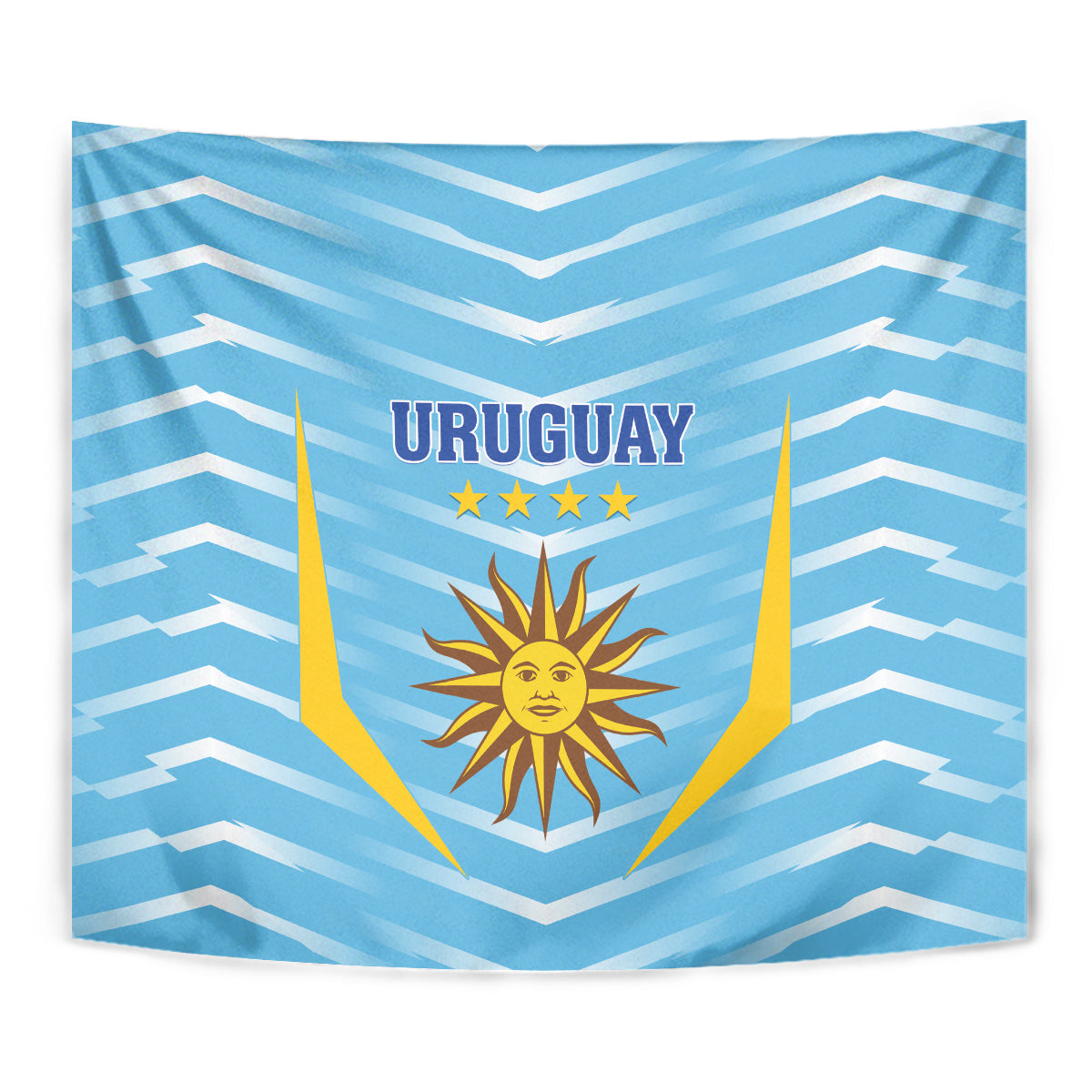 Uruguay 2024 Football Tapestry Come On La Celeste - Wonder Print Shop