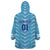 Personalized Uruguay 2024 Football Wearable Blanket Hoodie Come On La Celeste - Wonder Print Shop