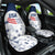 USA 2024 Soccer Car Seat Cover The Stars and Stripes Go Champion