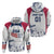 Personalized USA 2024 Soccer Hoodie The Stars and Stripes Go Champion - Wonder Print Shop