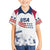 Personalized USA 2024 Soccer Kid Hawaiian Shirt The Stars and Stripes Go Champion - Wonder Print Shop