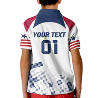 Personalized USA 2024 Soccer Kid Polo Shirt The Stars and Stripes Go Champion - Wonder Print Shop