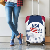USA 2024 Soccer Luggage Cover The Stars and Stripes Go Champion - Wonder Print Shop