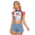 Personalized USA 2024 Soccer Raglan Cropped T Shirt The Stars and Stripes Go Champion - Wonder Print Shop