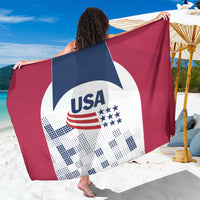 USA 2024 Soccer Sarong The Stars and Stripes Go Champion - Wonder Print Shop