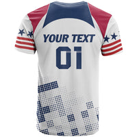 Personalized USA 2024 Soccer T Shirt The Stars and Stripes Go Champion - Wonder Print Shop
