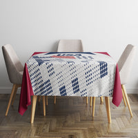 USA 2024 Soccer Tablecloth The Stars and Stripes Go Champion - Wonder Print Shop