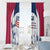 USA 2024 Soccer Window Curtain The Stars and Stripes Go Champion - Wonder Print Shop