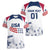 Personalized USA 2024 Soccer Women V-Neck T-Shirt The Stars and Stripes Go Champion - Wonder Print Shop