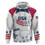 Personalized USA 2024 Soccer Zip Hoodie The Stars and Stripes Go Champion - Wonder Print Shop