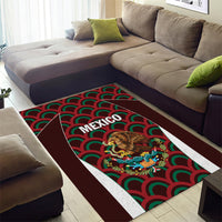 Mexico 2024 Football Area Rug Come On El Tri - Wonder Print Shop
