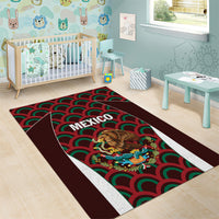 Mexico 2024 Football Area Rug Come On El Tri - Wonder Print Shop