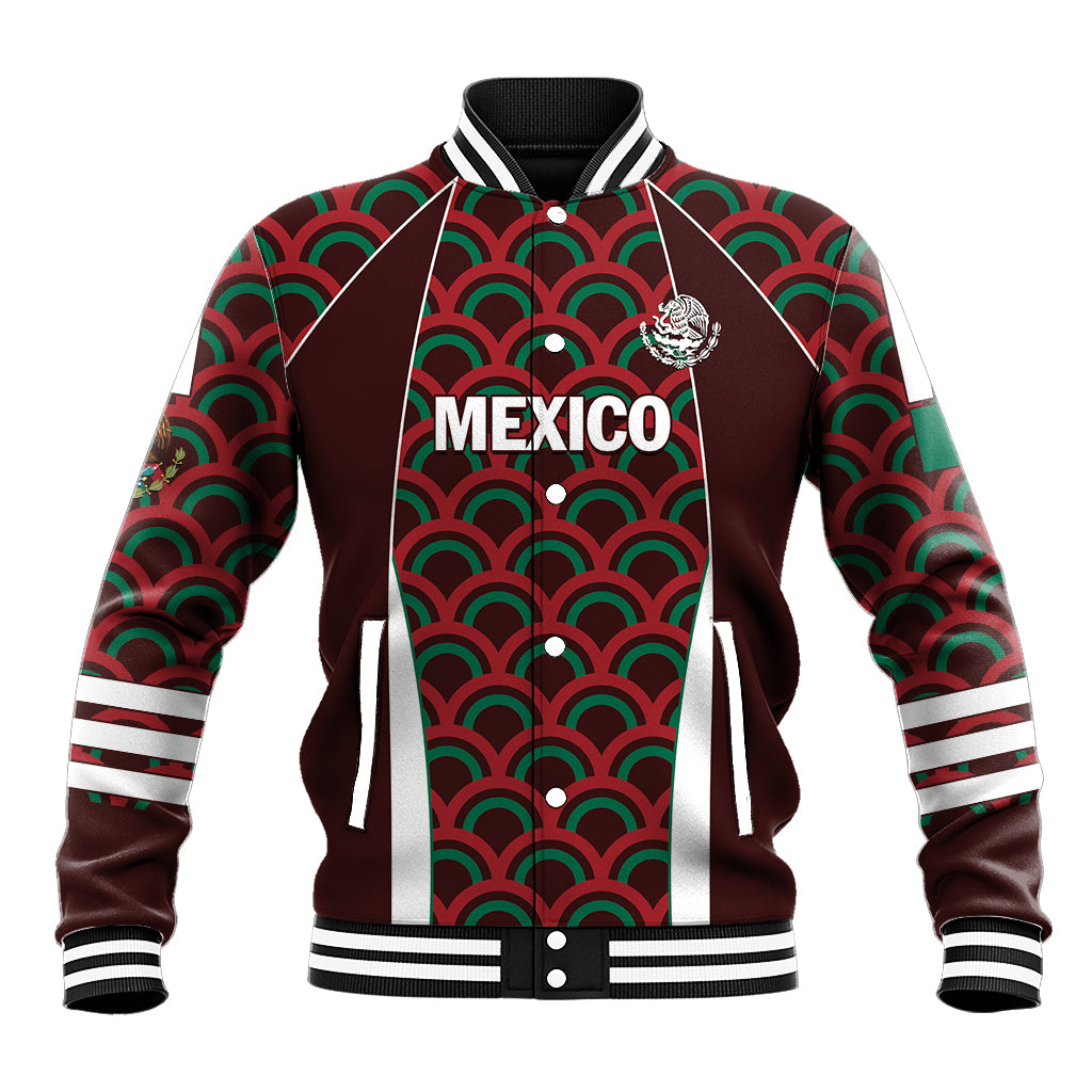 Personalized Mexico 2024 Football Baseball Jacket Come On El Tri - Wonder Print Shop