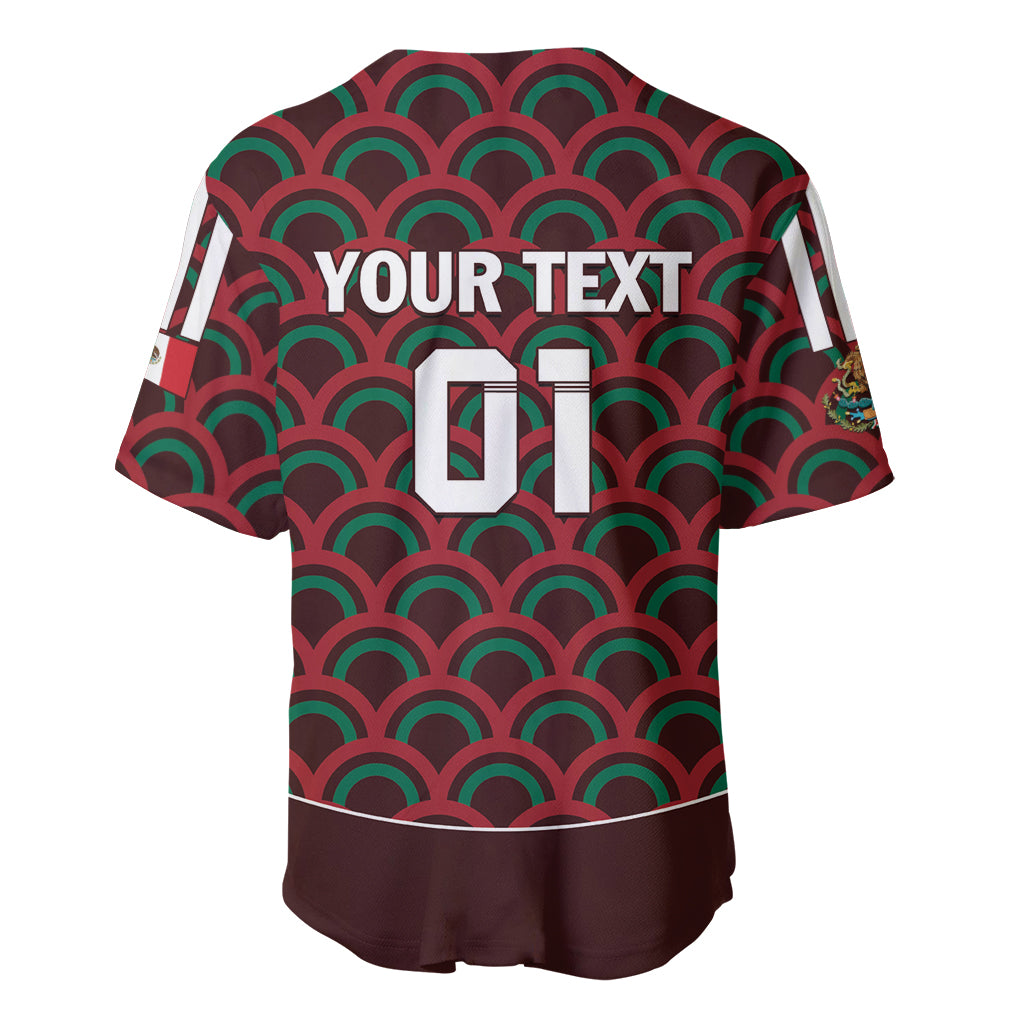 Personalized Mexico 2024 Football Baseball Jersey Come On El Tri - Wonder Print Shop