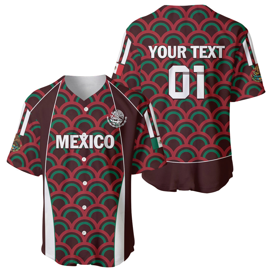Personalized Mexico 2024 Football Baseball Jersey Come On El Tri - Wonder Print Shop