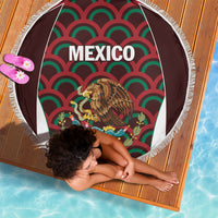 Mexico 2024 Football Beach Blanket Come On El Tri - Wonder Print Shop