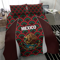Mexico 2024 Football Bedding Set Come On El Tri - Wonder Print Shop