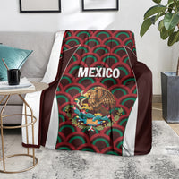 Mexico 2024 Football Blanket Come On El Tri