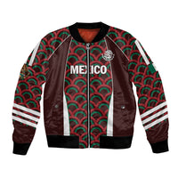 Personalized Mexico 2024 Football Bomber Jacket Come On El Tri - Wonder Print Shop