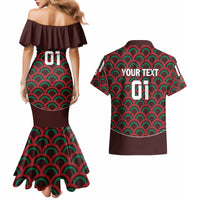 Personalized Mexico 2024 Football Couples Matching Mermaid Dress and Hawaiian Shirt Come On El Tri - Wonder Print Shop
