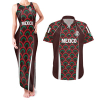 Personalized Mexico 2024 Football Couples Matching Tank Maxi Dress and Hawaiian Shirt Come On El Tri - Wonder Print Shop