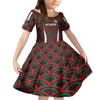 Personalized Mexico 2024 Football Family Matching Mermaid Dress and Hawaiian Shirt Come On El Tri - Wonder Print Shop