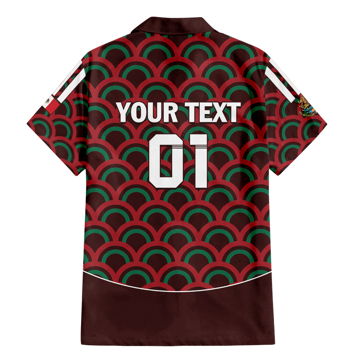 Personalized Mexico 2024 Football Family Matching Mermaid Dress and Hawaiian Shirt Come On El Tri - Wonder Print Shop