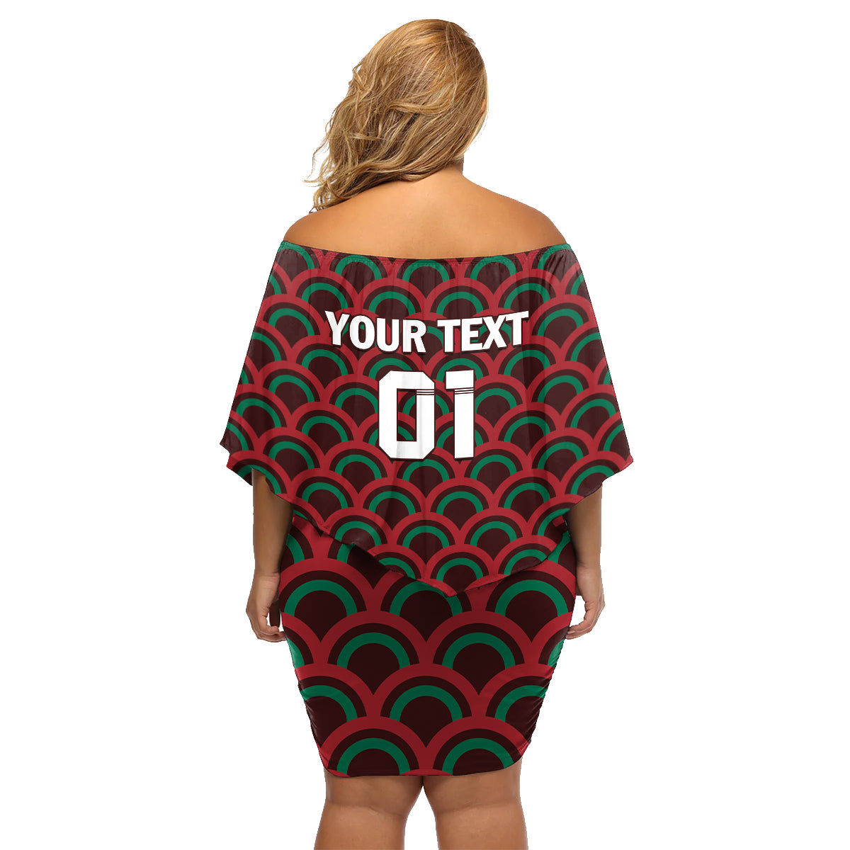 Personalized Mexico 2024 Football Family Matching Off Shoulder Short Dress and Hawaiian Shirt Come On El Tri - Wonder Print Shop