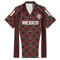 Personalized Mexico 2024 Football Family Matching Puletasi and Hawaiian Shirt Come On El Tri - Wonder Print Shop