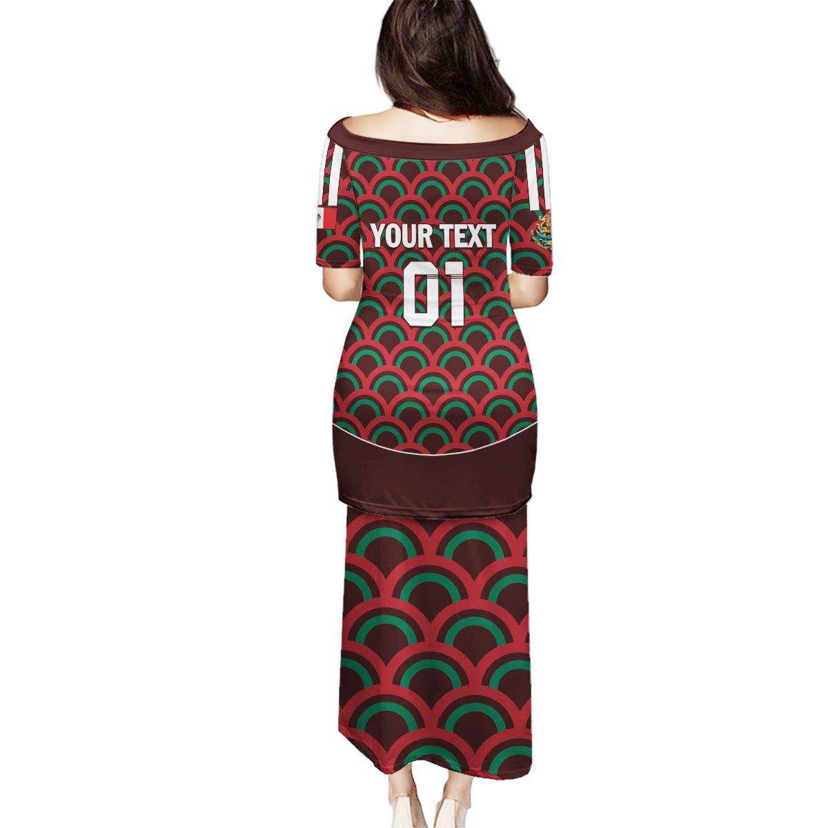 Personalized Mexico 2024 Football Family Matching Puletasi and Hawaiian Shirt Come On El Tri - Wonder Print Shop