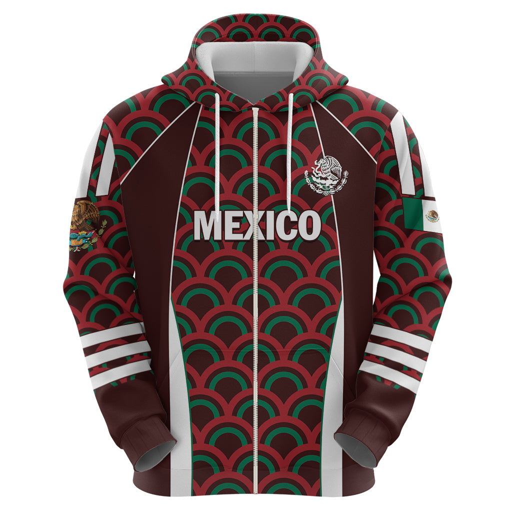 Personalized Mexico 2024 Football Hoodie Come On El Tri - Wonder Print Shop