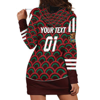 Personalized Mexico 2024 Football Hoodie Dress Come On El Tri - Wonder Print Shop