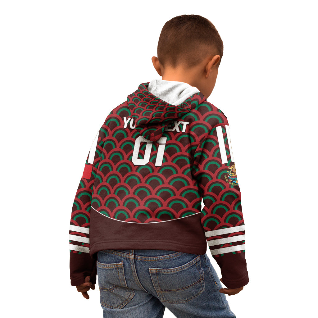 Personalized Mexico 2024 Football Kid Hoodie Come On El Tri - Wonder Print Shop