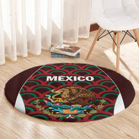 Mexico 2024 Football Round Carpet Come On El Tri