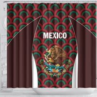 Mexico 2024 Football Shower Curtain Come On El Tri