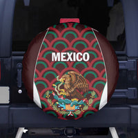 Mexico 2024 Football Spare Tire Cover Come On El Tri - Wonder Print Shop