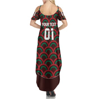 Personalized Mexico 2024 Football Summer Maxi Dress Come On El Tri - Wonder Print Shop