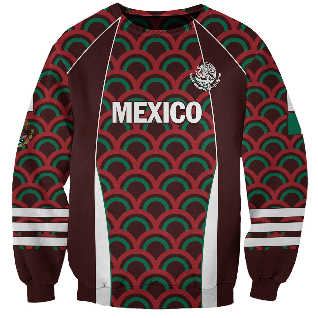 Personalized Mexico 2024 Football Sweatshirt Come On El Tri - Wonder Print Shop