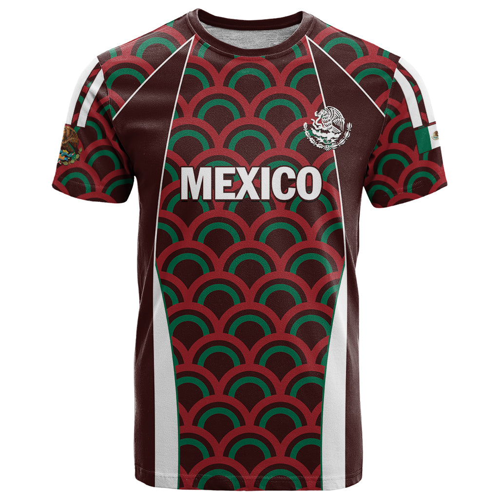 Personalized Mexico 2024 Football T Shirt Come On El Tri - Wonder Print Shop