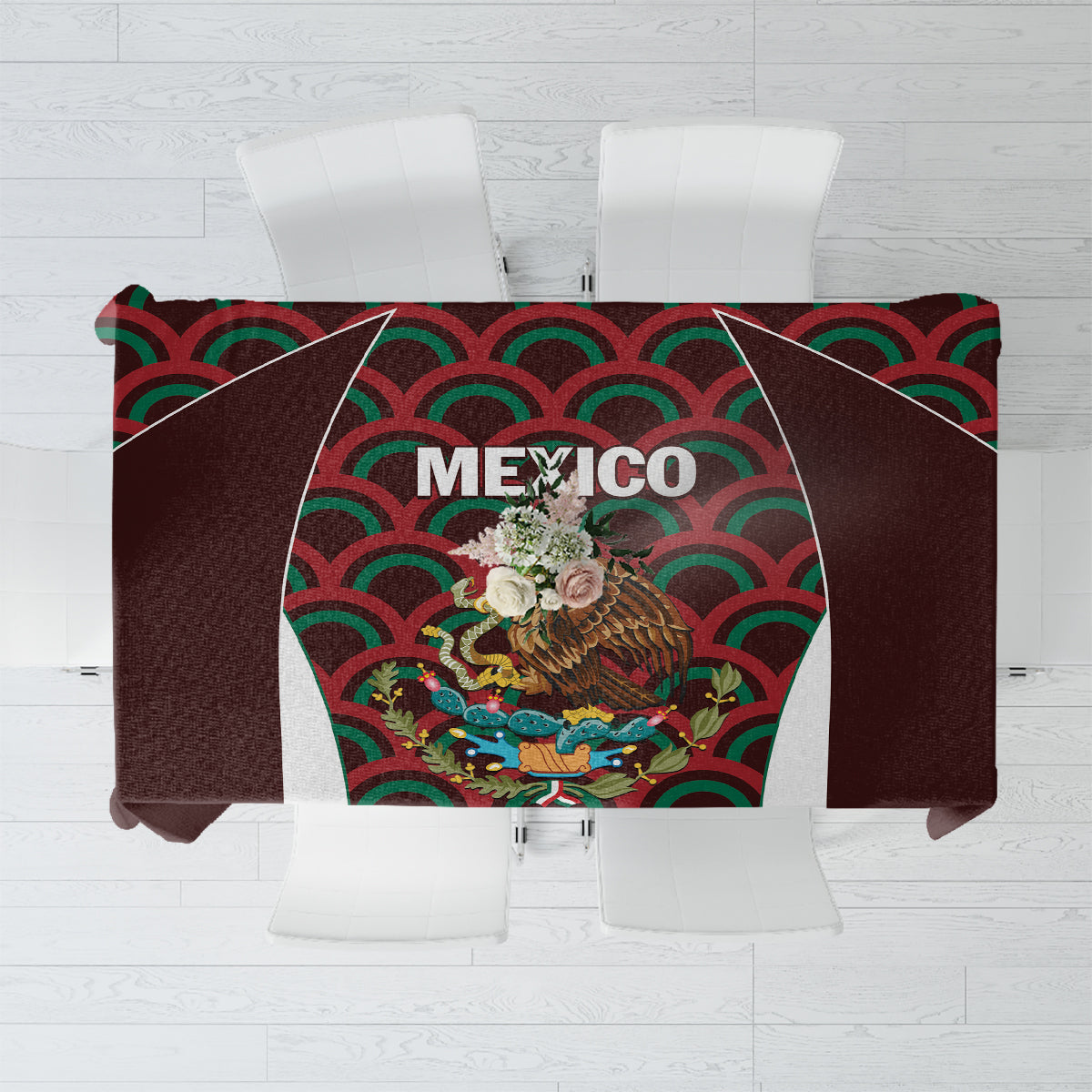 Mexico 2024 Football Tablecloth Come On El Tri - Wonder Print Shop