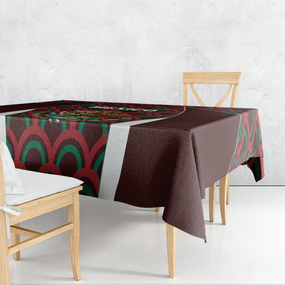 Mexico 2024 Football Tablecloth Come On El Tri - Wonder Print Shop
