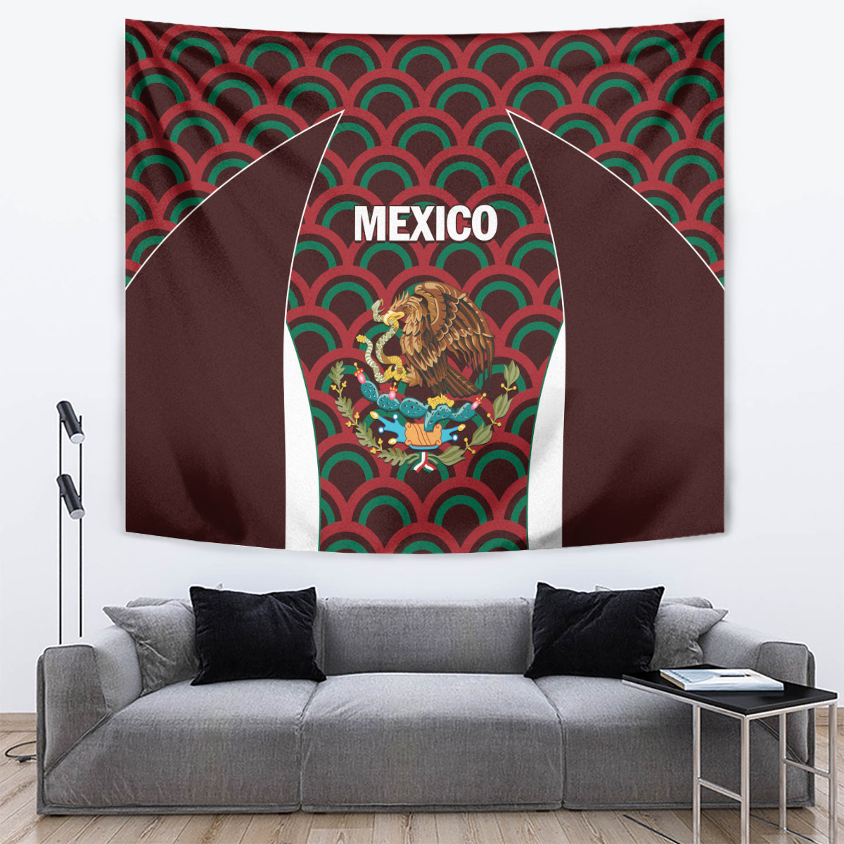 Mexico 2024 Football Tapestry Come On El Tri - Wonder Print Shop