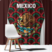 Mexico 2024 Football Window Curtain Come On El Tri - Wonder Print Shop